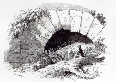 Ancient Cloaca on the Marta by George Dennis